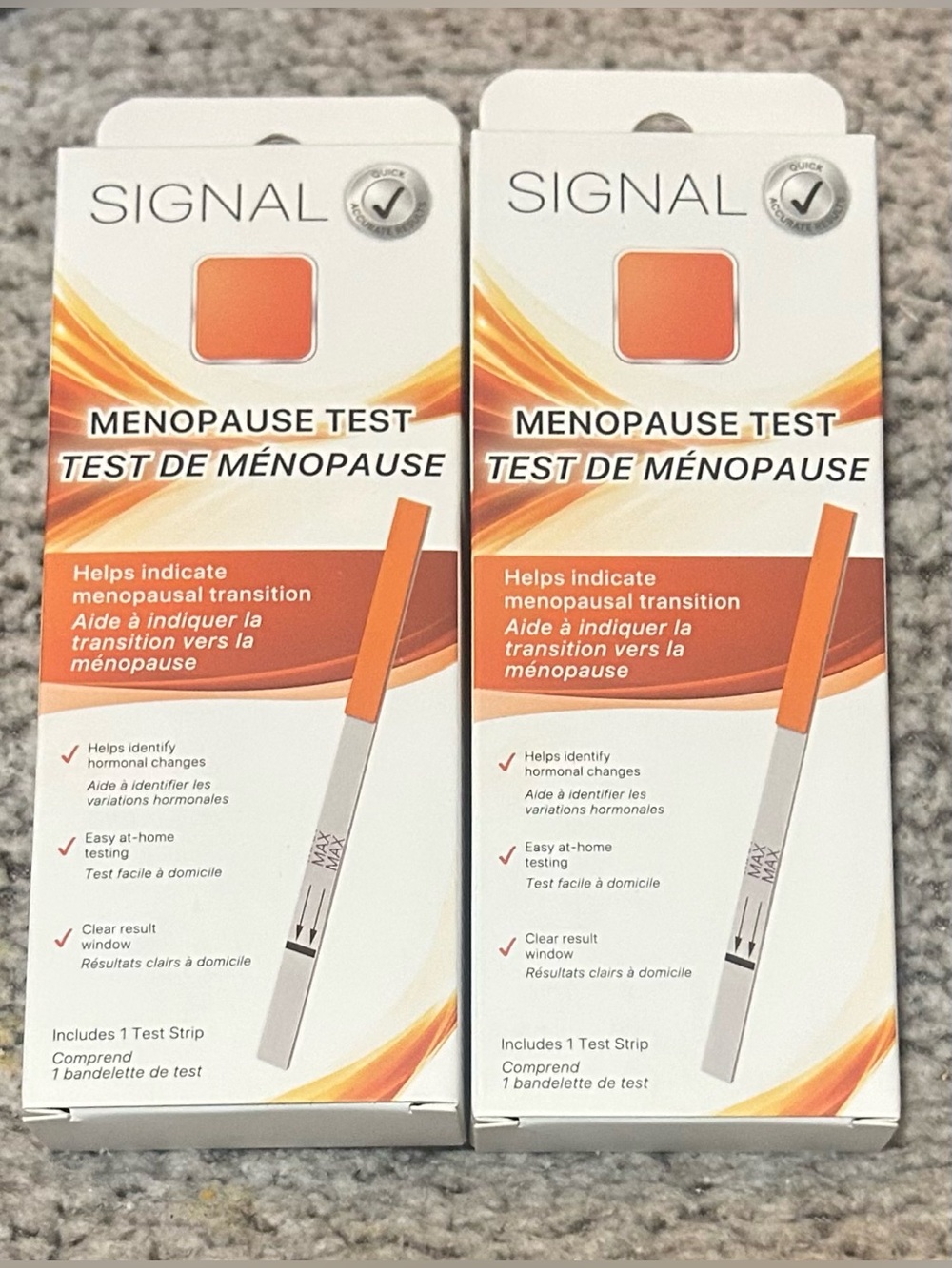 Signal Menopause Test Helps Identify Menopausal Transition 2 Pack
